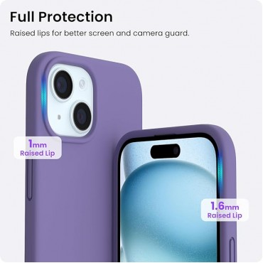 Slim Liquid Silicone Phone Case Cover-Ame