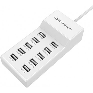 Family-Sized USB Ports for Multiple Devices White Ultimate Edition