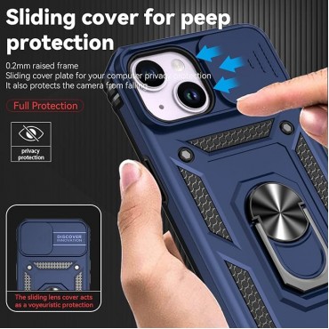 Shockproof Magnetic Phone Case - Blue