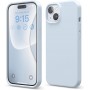 Liquid Silicone Phone Case - Light Blue