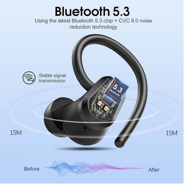 Wireless Earbuds - Black
