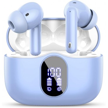Wireless Earbuds, B_tooth Headphones Sky