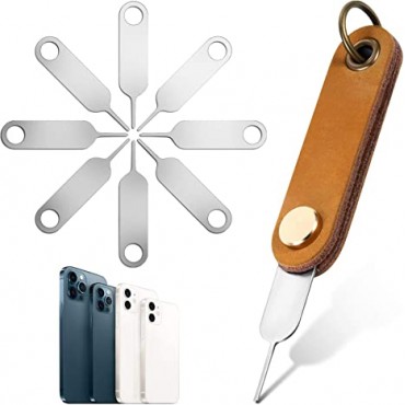 SIM Card Tray Eject Pin SIM Ejector Tool with 1 Detachable Keychain Charm