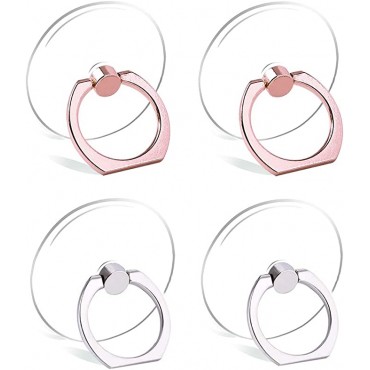 Cell Phone Ring Holder Stand Transparent Finger Grip Loop