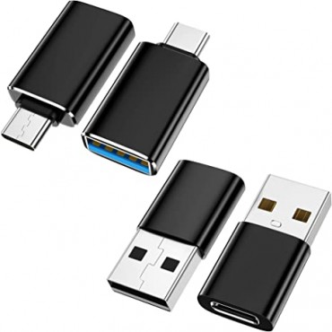 USB to USB C Adapter  [Aluminum Shell]