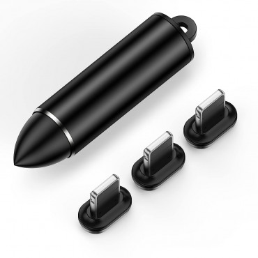 Magnetic Connector Head Without USB Cables(Single shot is not delivered)