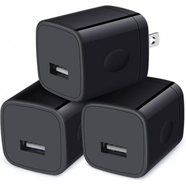 Wall Charger Cube-1A/5V Single Port USB Wall Plug