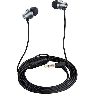 Noise Isolating in-Ear Earphones(Gun Metal)