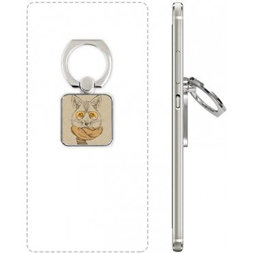 British Style Animal Gentle Wolf and Scarf Animal Square Cell